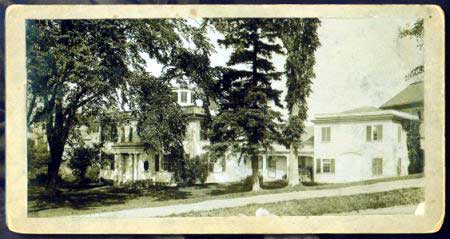 Old photo of the Ellsworth Library