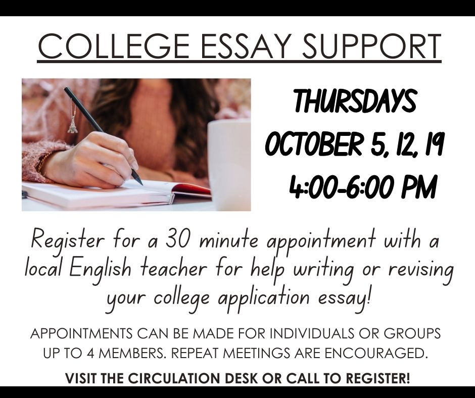 College Essay Support