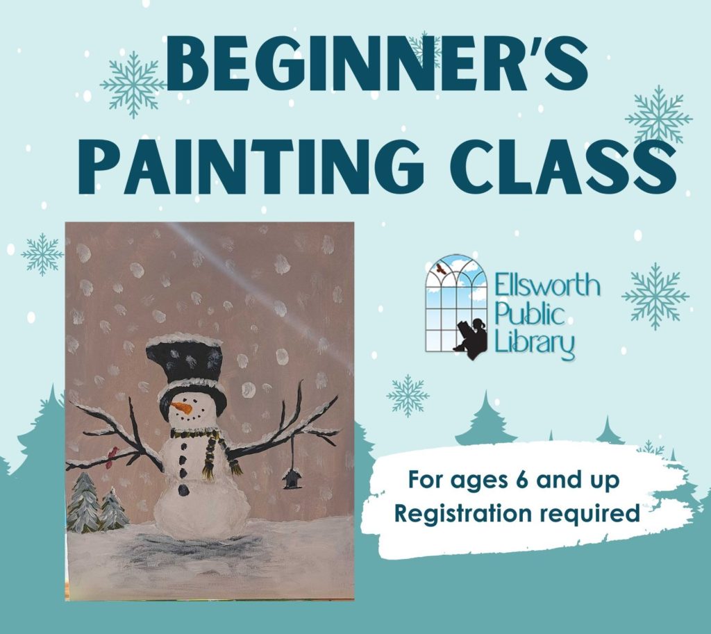 Painting For Beginners Ellsworth Public Library   Beginners Painting Class Cropped 1024x913 